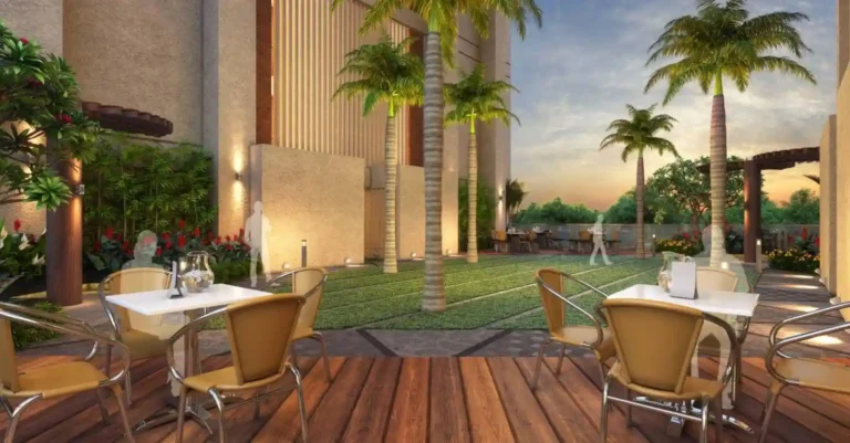 Neighbourhood view around residential 2 and 3 BHK apartments in Kiwale Pune.