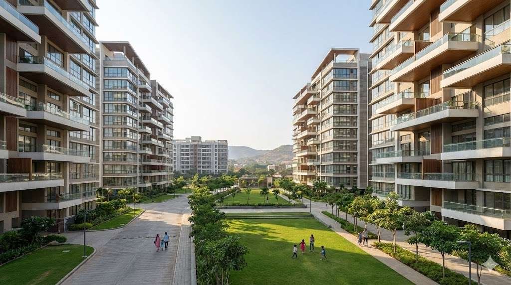 buy 3 bhk in kiwale with spacious modern residential apartments